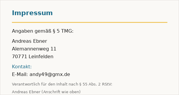 Impressum
